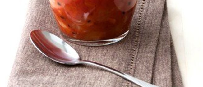 Конфи из сладкого перца с лимоном