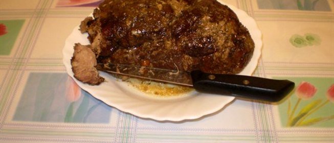 Буженина из свиной шеи