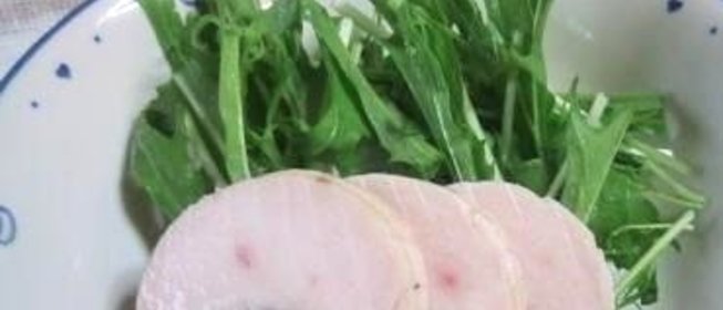 Ветчина из курицы в рукаве