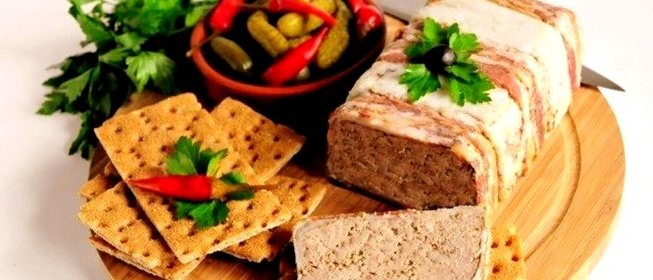 Террин из куриной печени
