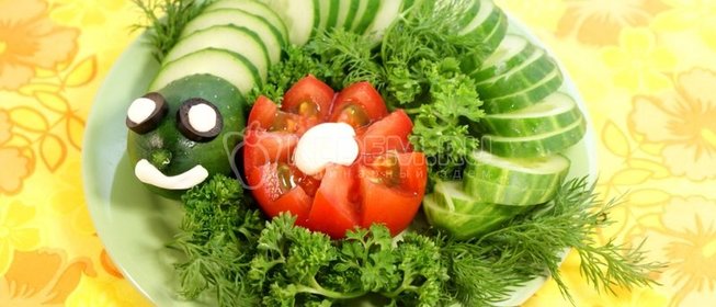 Огурчик для детей «Гусеница»