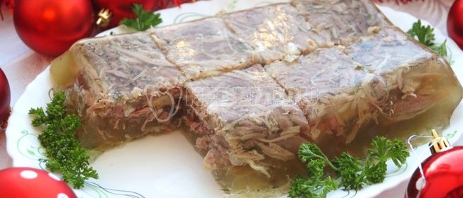 Холодец из свиной рульки