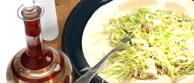 Капуста с анчоусами