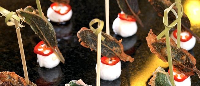 Моцарелла с анчоусами