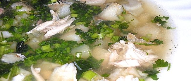 Уха из судака