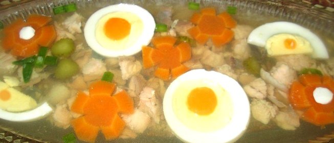 Заливное из горбуши