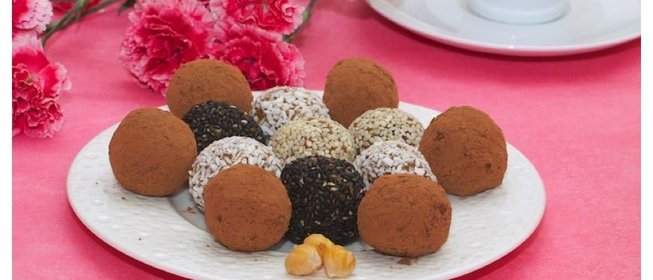 Нутовые конфетки