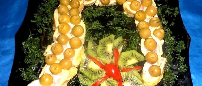 Закуска Змейка