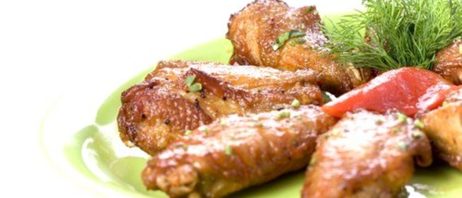 Пряные куриные крылышки