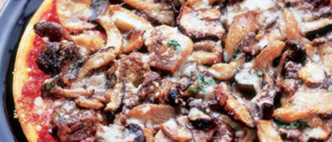 Пицца с грибами