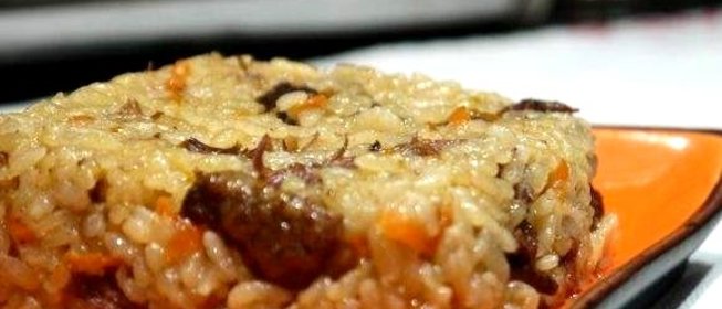 Плов из утки