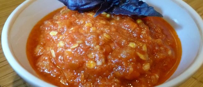 Закуска из горького перца