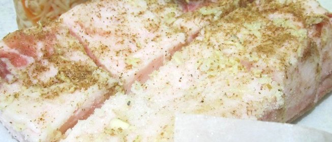 Соленое сало