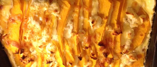 Гратен из тыквы