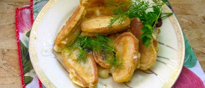 Сыр в пивном кляре