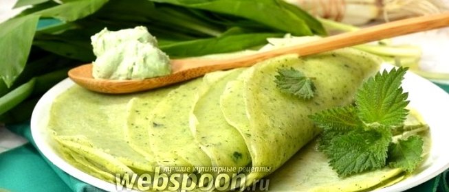 Блины из крапивы
