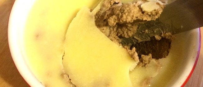 Паштет из куриной печени с яблоком