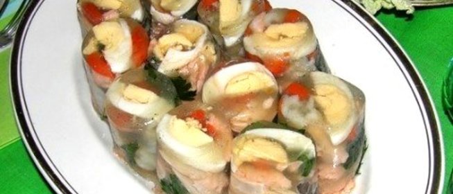Заливное из рыбы без желатина
