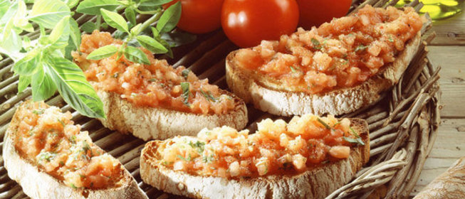 Кростини с рикоттой