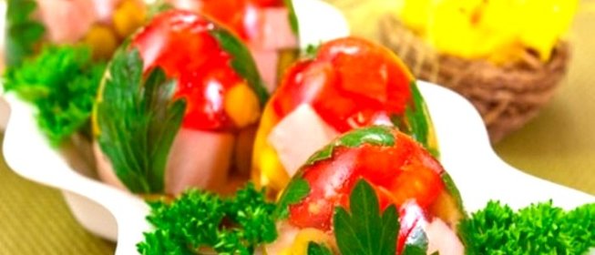 Яйца заливные