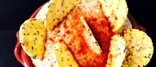 Хумус для вечеринки из белой фасоли Party Houmos