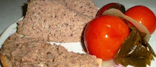 Паштет из свиной головы