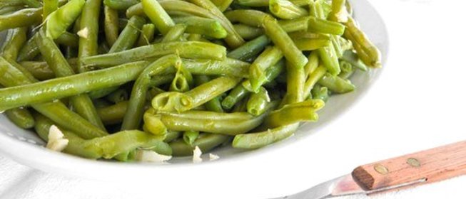 Бланшированная стручковая фасоль