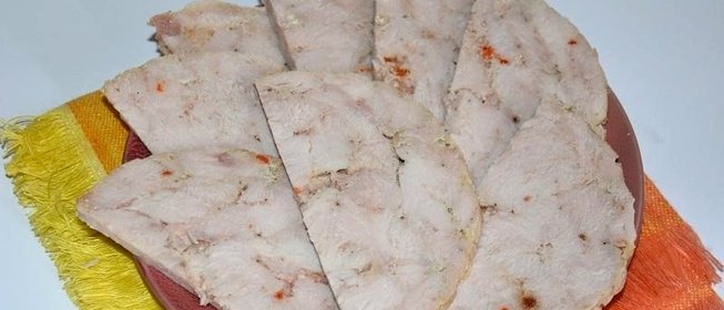 Ветчина из индейки