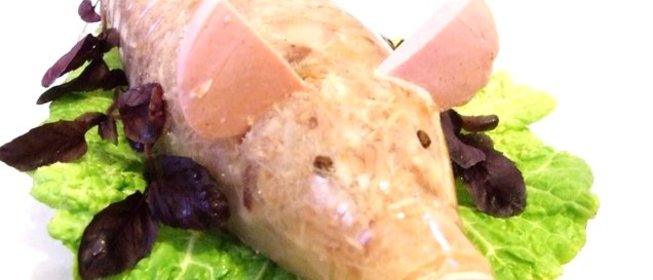 Холодец из курицы в бутылке