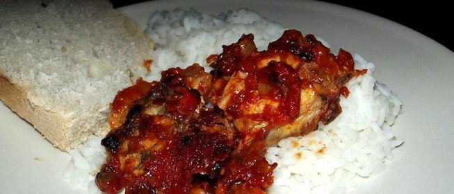 Курица в пикантном соусе