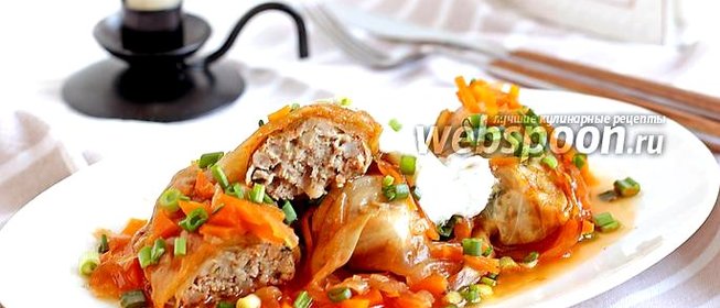 Голубцы с перловкой