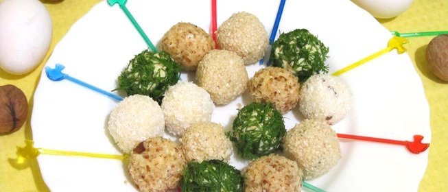 Закуска из плавленого сырка