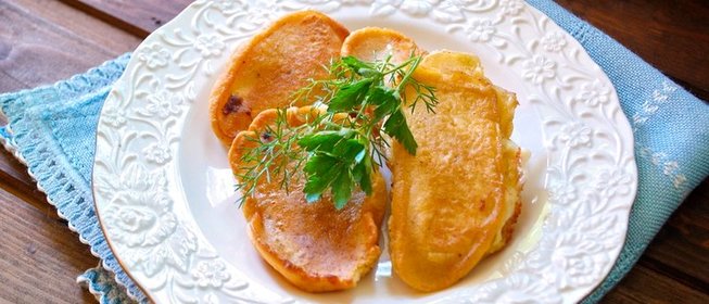 Сулугуни в кляре