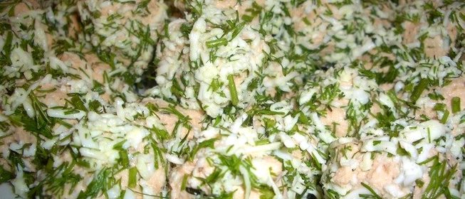 Закуска из горбуши