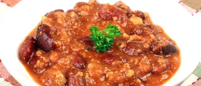 Острая закуска из красной фасоли