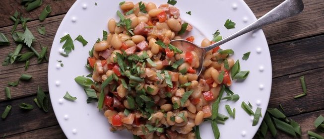 Фасоль по‑андалузски