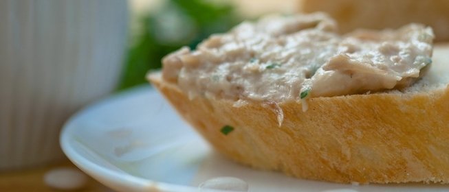 Фасолевый паштет