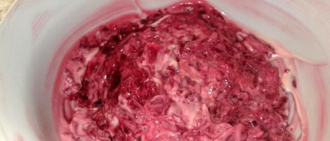 Свекла с майонезом и чесноком