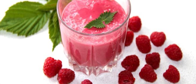 Малиновый смузи