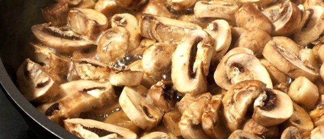 Грибы жареные