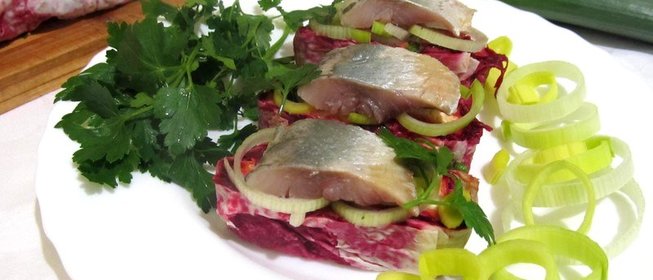 Селедка на шубе