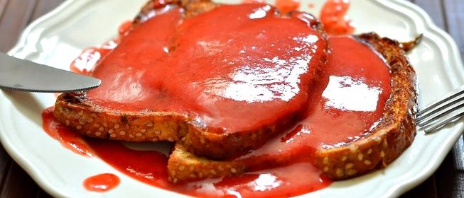 Тосты на сковороде