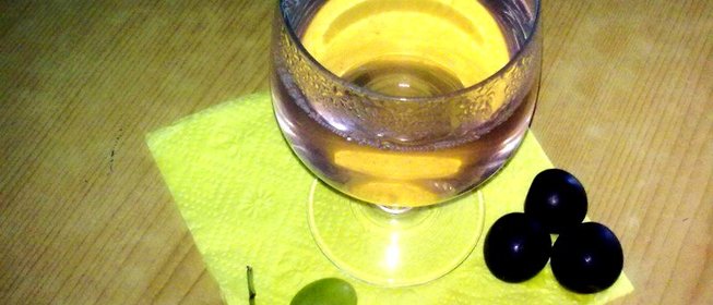 Сливово-виноградный компот