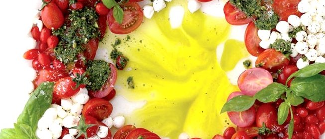 Итальянская закуска на Рождество