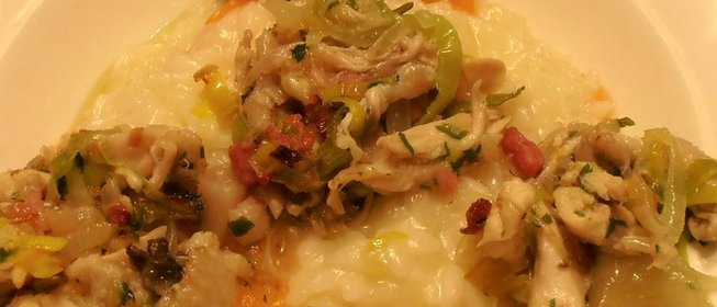 Ризотто с морковью и курицей