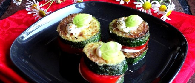 Жареные цукини