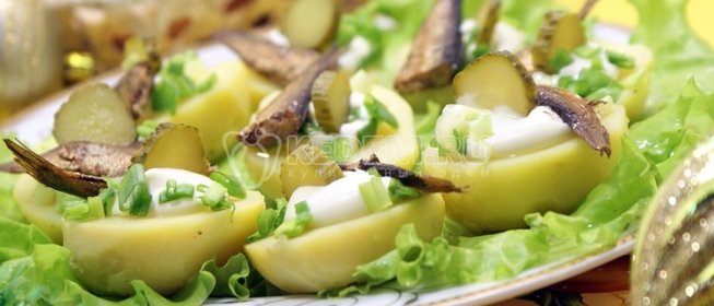 Новогодняя закуска «Под водочку»