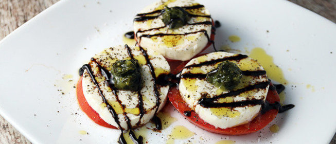 Капрезе с оливками