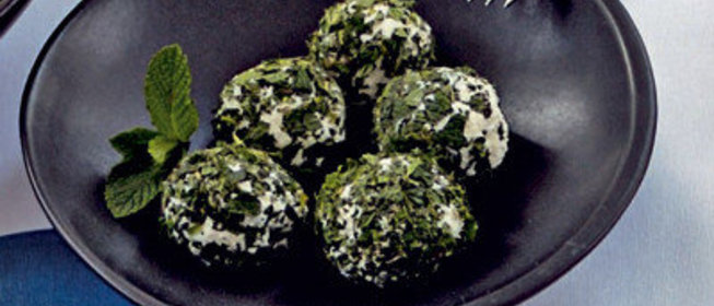 Мятная рикотта