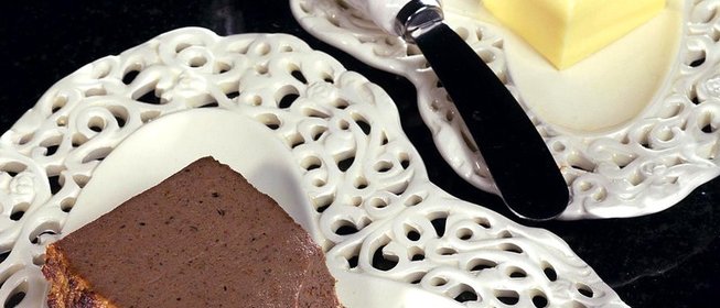 Паштет из говяжьей печени с коньяком